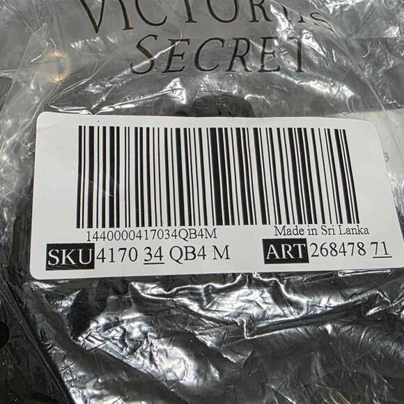 VS Very Sexy Rose Lace Grommet Strappy Corset N Smooth Adjustable Thong Panty M - Picture 11 of 12